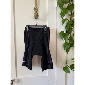 Beroy Cycling Shorts Women’s Medium Black Purple